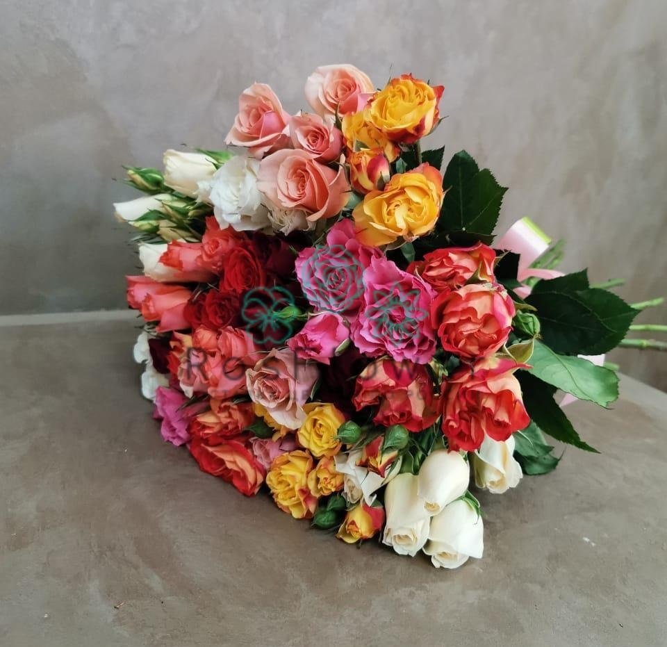 Букет цветов из: Розы в Славянке