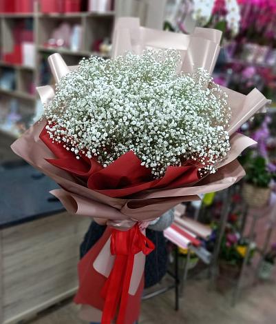 Букет цветов из: Гипсофила в Славянке