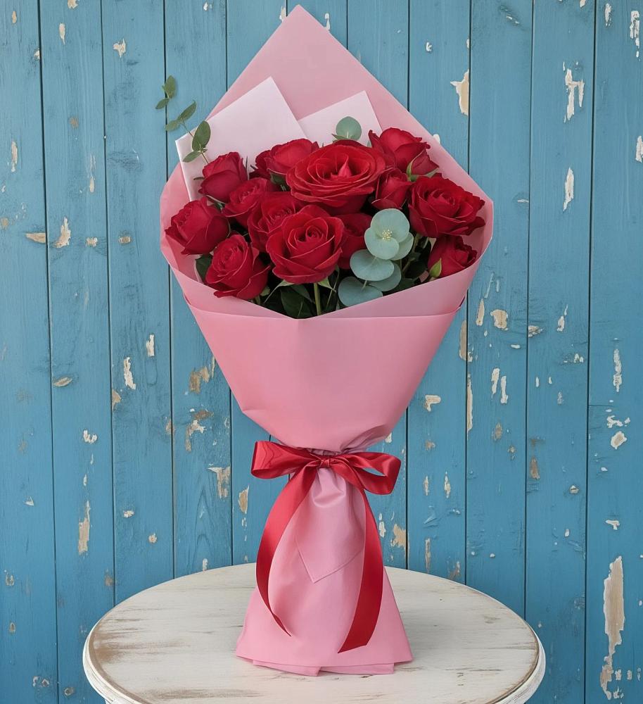 Букет цветов из: Розы в Славянке