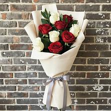 Букет цветов из:  Розы в Славянке
