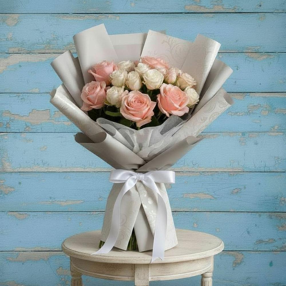 Букет цветов из: Розы в Славянке