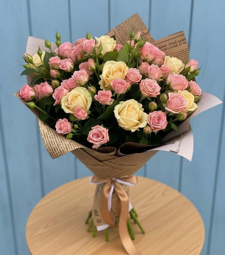 Букет цветов из: Розы в Славянке