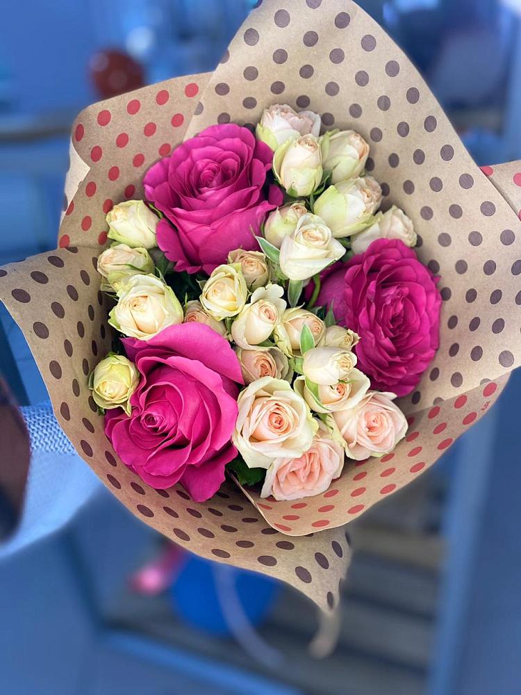 Букет цветов из: Розы в Славянке