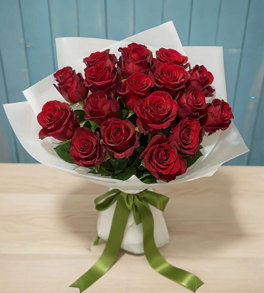 Букет Красные розы в Славянке