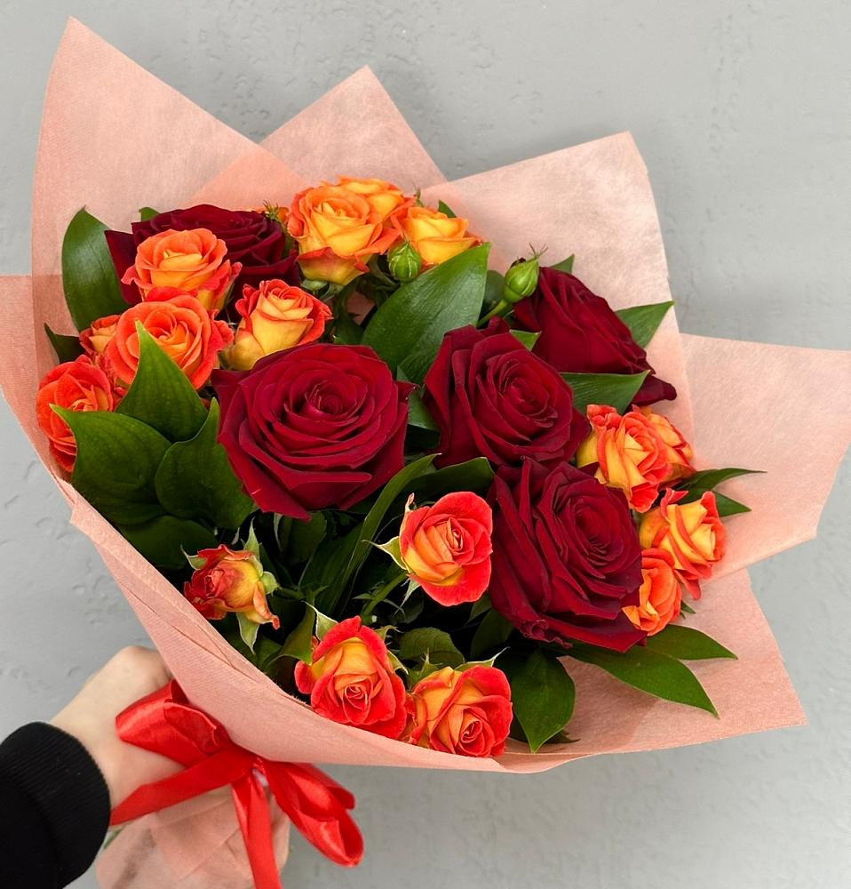 Букет Любовь и восторг в Славянке