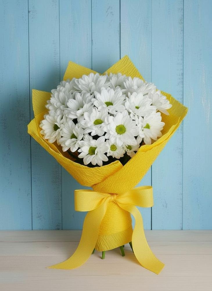 Букет цветов из: Хризантемы в Славянке