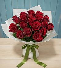 Букет Красные розы в Славянке