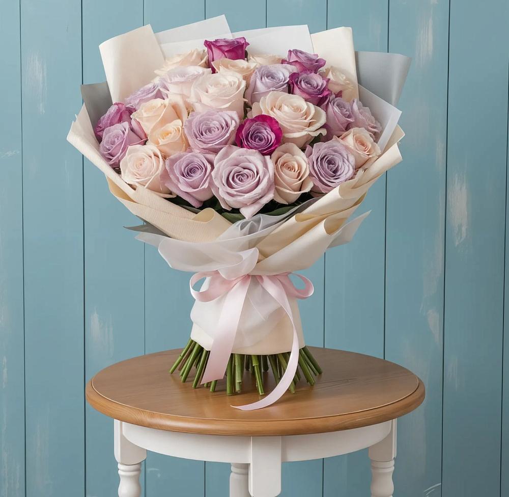 Букет цветов из: Розы в Славянке