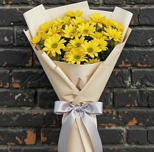 Букет цветов из:  Хризантемы в Славянке
