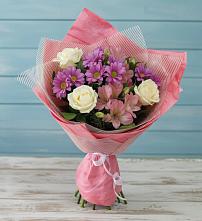 Букет цветов из:  Герберы в Славянке