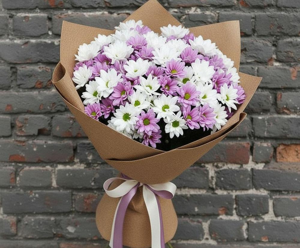 Букет цветов из: Хризантемы в Славянке