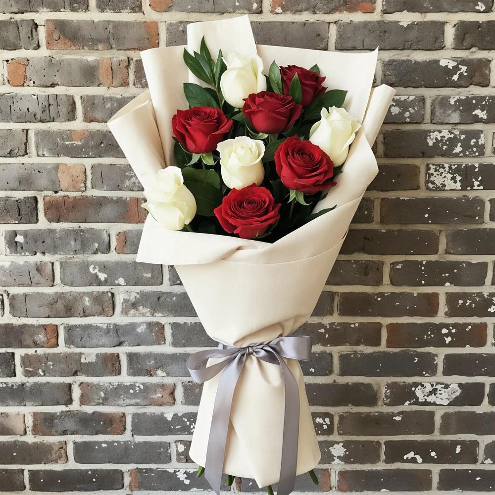 Букет цветов из: Розы в Славянке