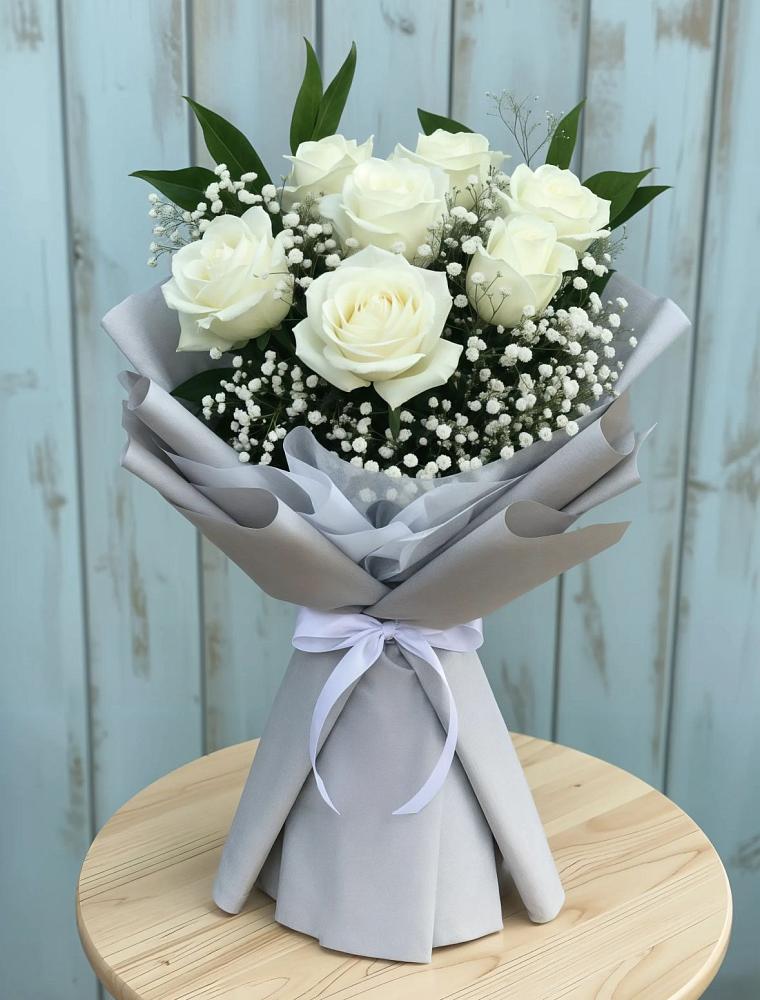 Букет цветов из: Розы в Славянке