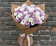 Букет цветов из:  Хризантемы в Славянке