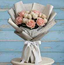 Букет цветов из:  Розы в Славянке