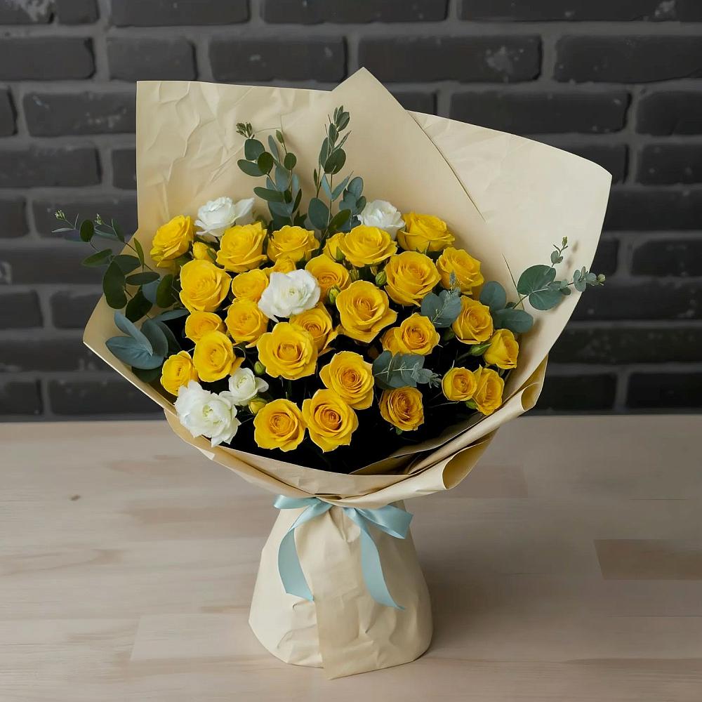 Букет цветов из: Розы в Славянке