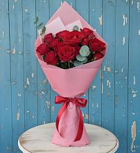 Букет цветов из:  Розы в Славянке