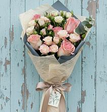 Букет цветов из:  Розы в Славянке