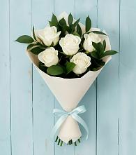 Букет цветов из:  Розы в Славянке