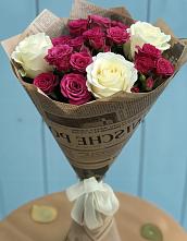 Букет цветов из:  Розы в Славянке