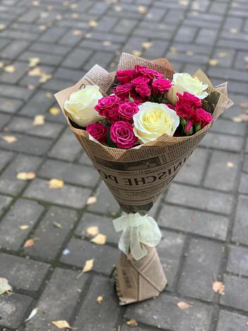 Букет цветов из: Розы в Славянке