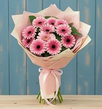 Букет цветов из:  Герберы в Славянке